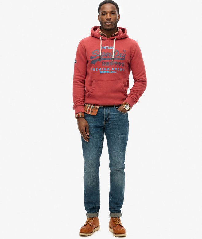 Superdry Classic Vintage Logo Heritage Hoodie