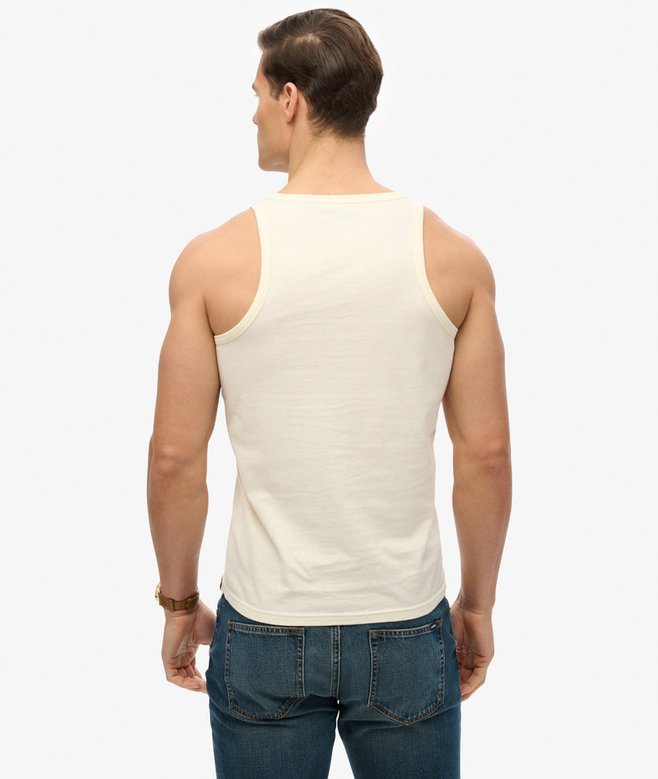Superdry Classic Vintage Logo Heritage Vest Top