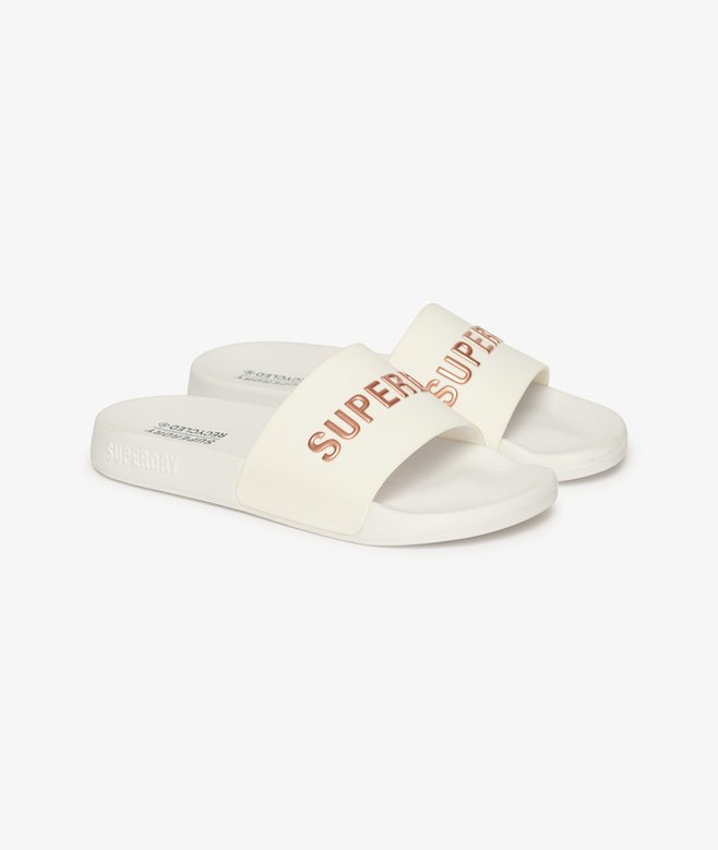 Superdry CODE Logo Pool Sliders