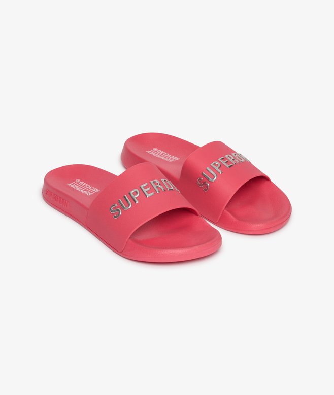 Superdry CODE Logo Pool Sliders