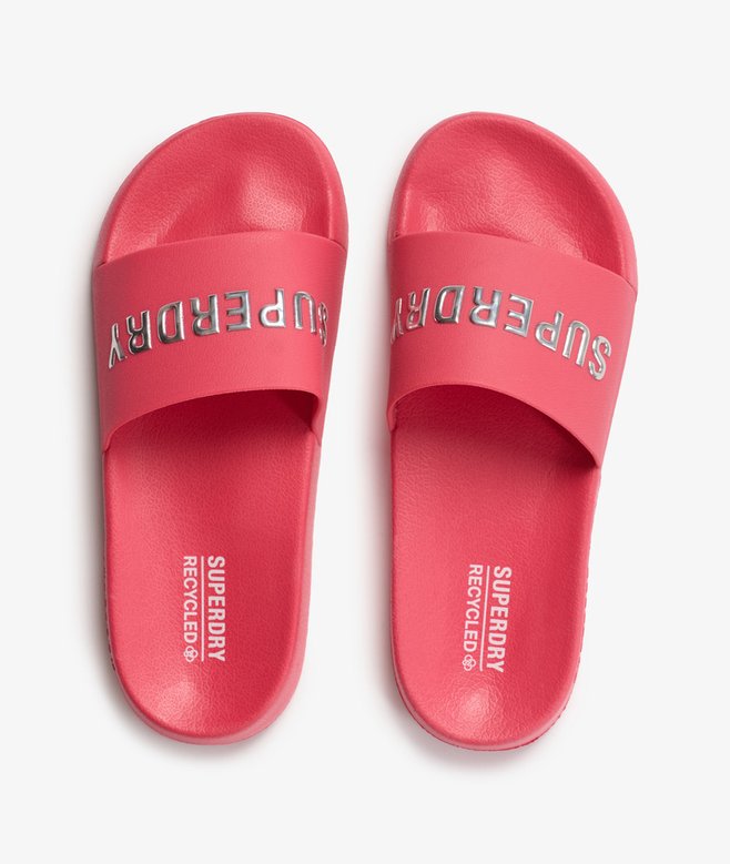 Superdry CODE Logo Pool Sliders