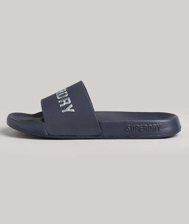 Superdry CODE Logo Pool Sliders