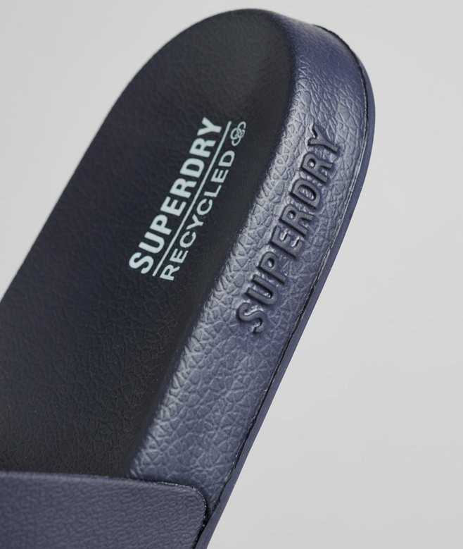 Superdry CODE Logo Pool Sliders