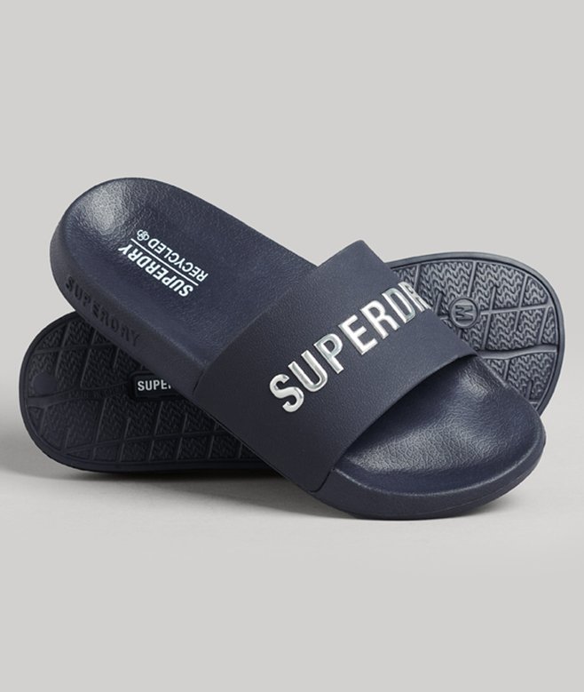 superdry CODE Logo Pool Sliders