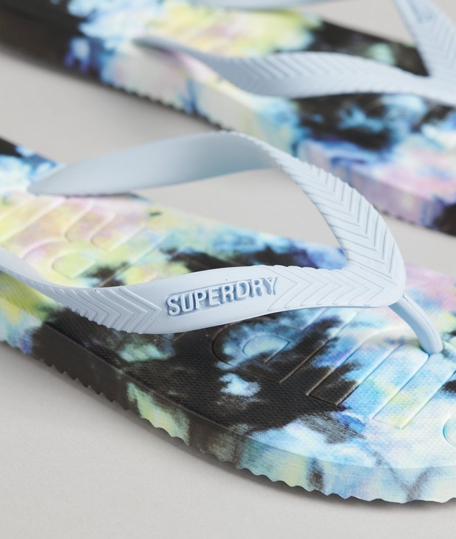 Superdry Code Tie Dye Flip Flop