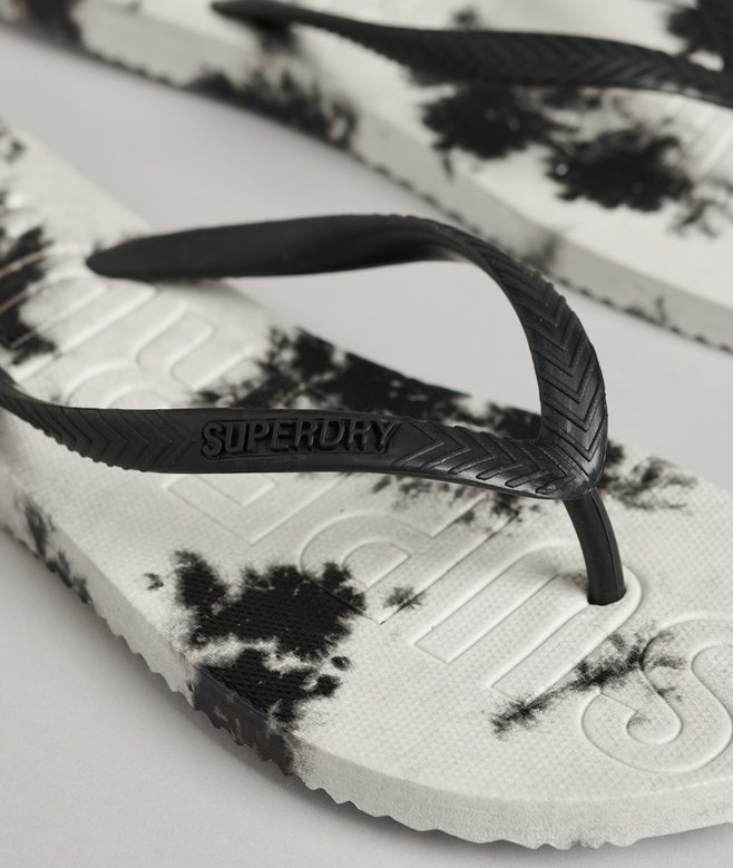 Superdry Code Tie Dye Flip Flops