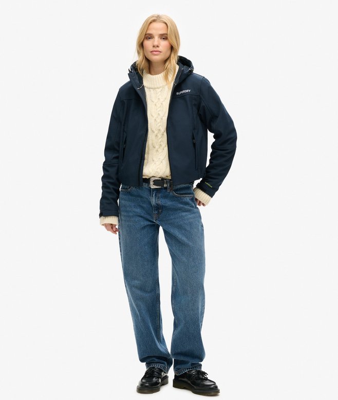 Superdry CODE Trekker Hooded Softshell Jacket