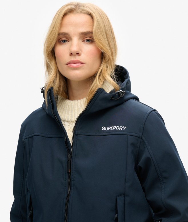 Superdry CODE Trekker Hooded Softshell Jacket
