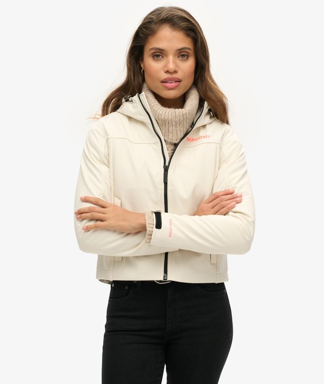 superdry CODE Trekker Hooded Softshell Jacket