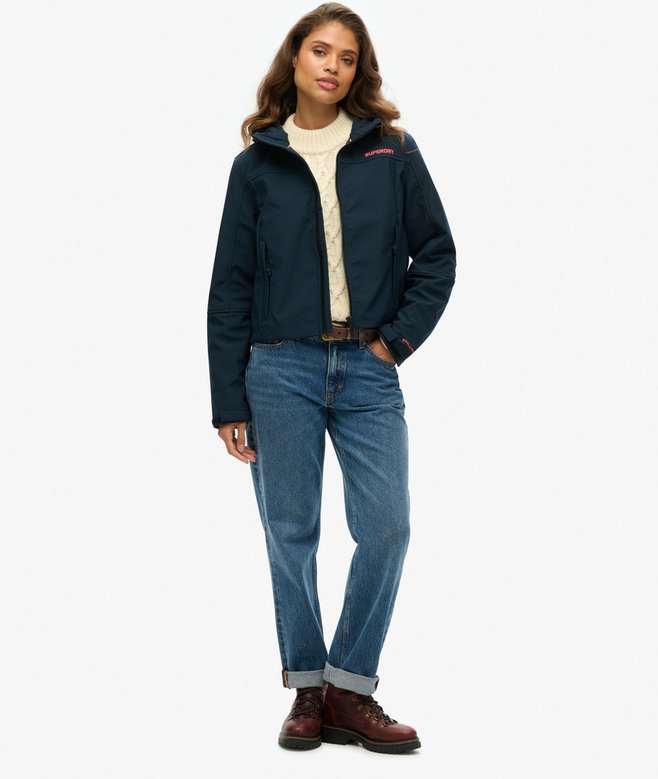 Superdry CODE Trekker Hooded Softshell Jacket