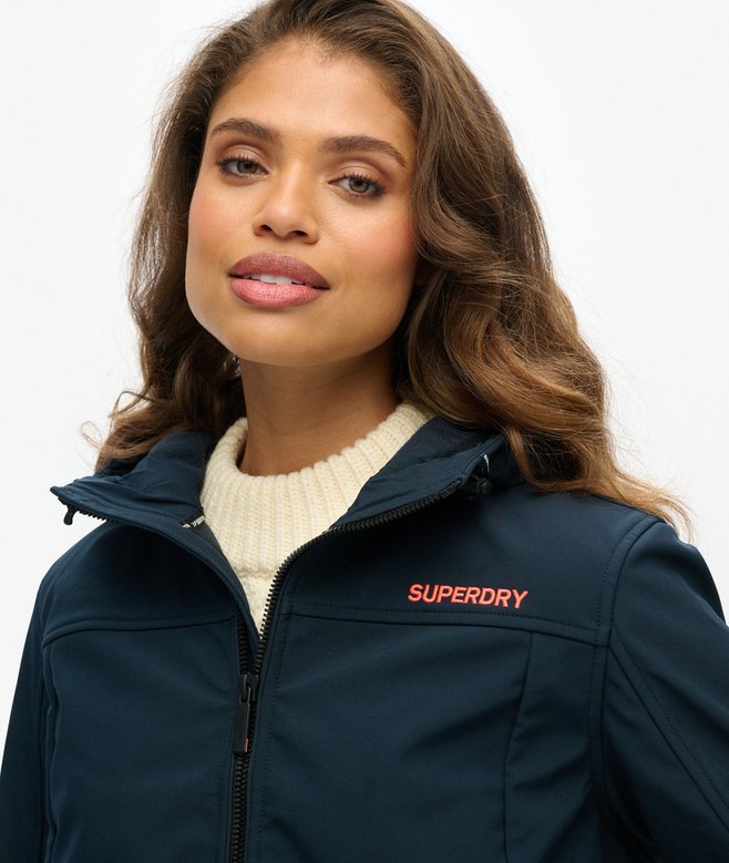 Superdry CODE Trekker Hooded Softshell Jacket