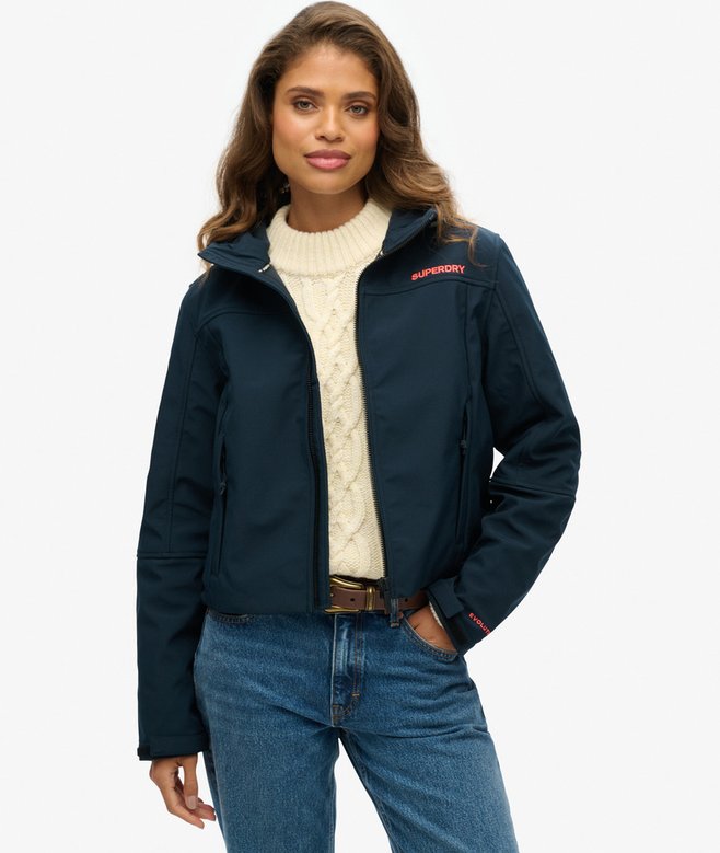 Superdry CODE Trekker Hooded Softshell Jacket