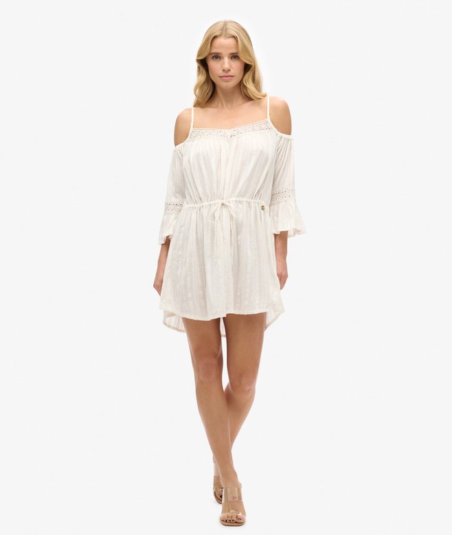 Superdry Cold Shoulder Mini Dress
