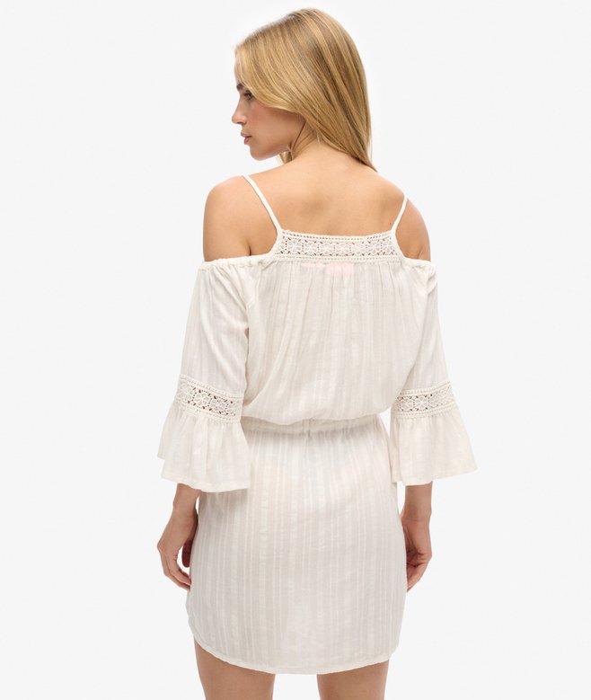 Superdry Cold Shoulder Mini Dress