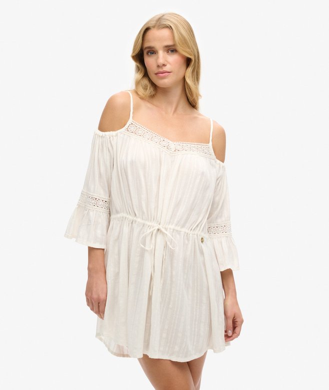 superdry Cold Shoulder Mini Dress