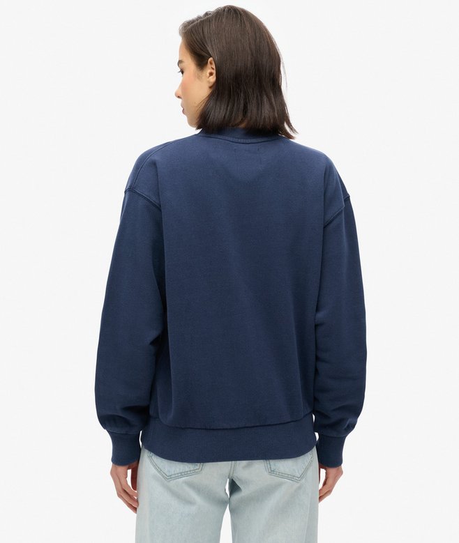 Superdry College Script Loose Sweatshirt