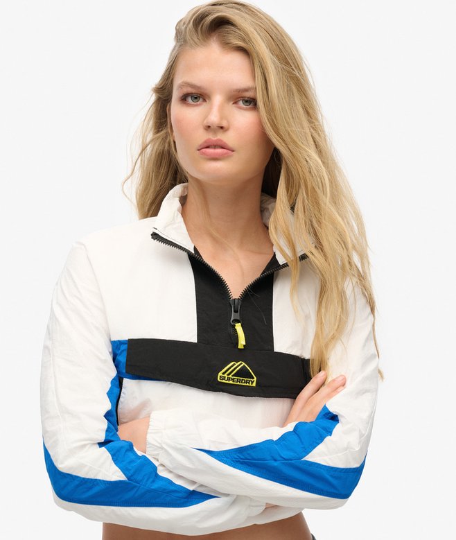 Superdry Colourblock Track Overhead Jacket