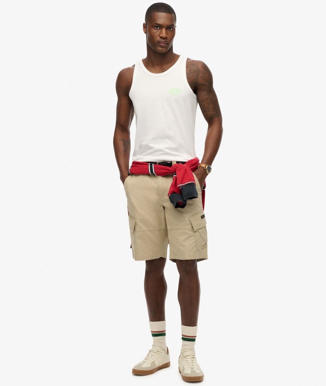 Superdry Contrast Script Vest