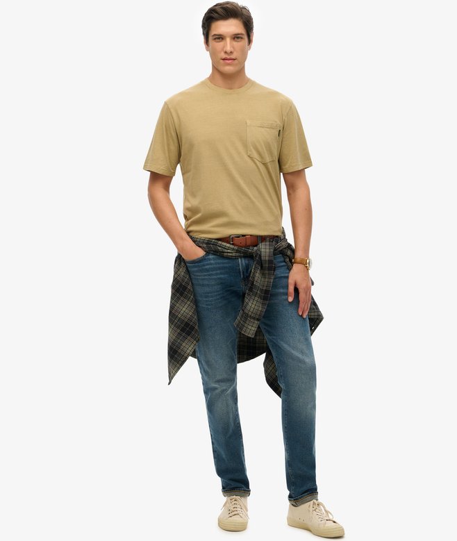 Superdry Contrast Stitch Pocket T-Shirt