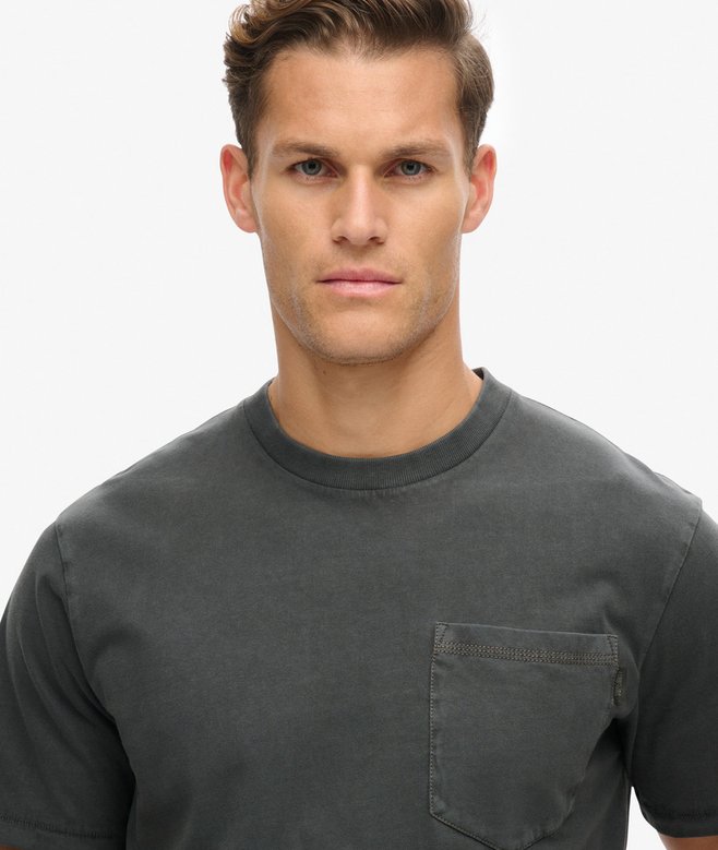 Superdry Contrast Stitch Pocket T-Shirt