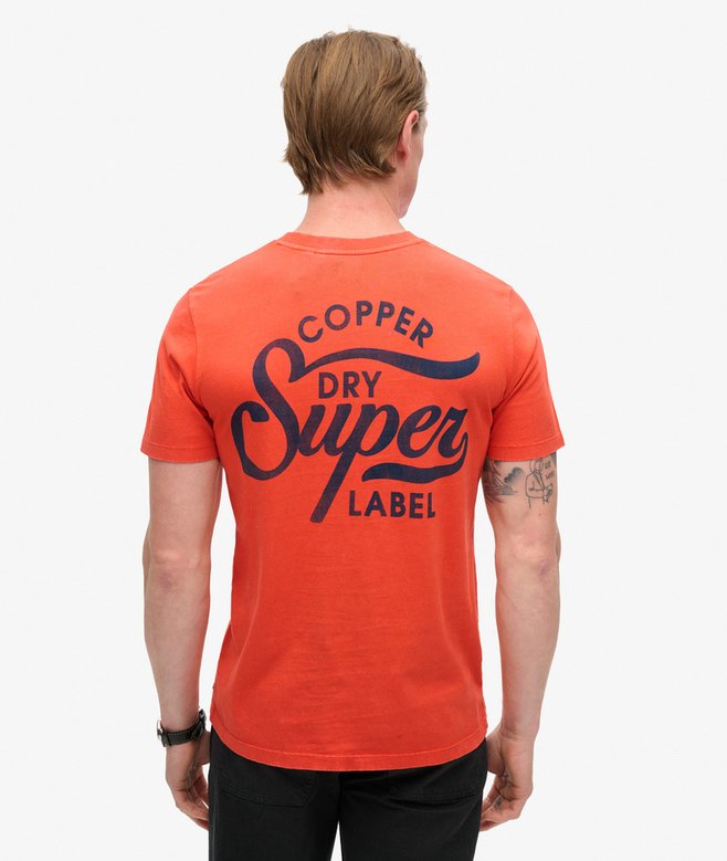 Superdry Copper Label Chest Graphic T-Shirt