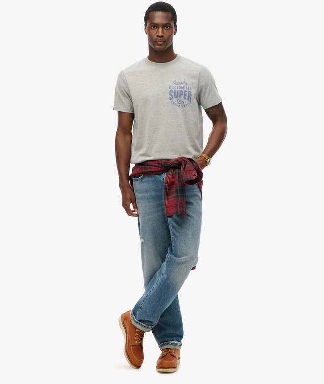 Superdry Copper Label Chest Graphic T-Shirt