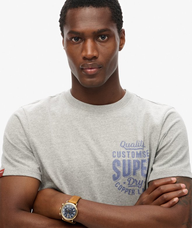 Superdry Copper Label Chest Graphic T-Shirt