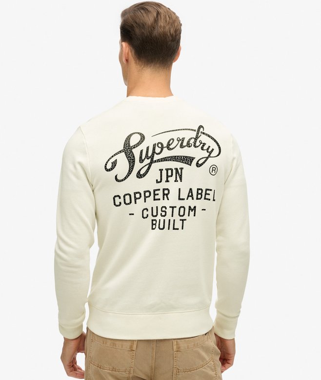 Superdry Copper Label Graphic Crew Sweatshirt