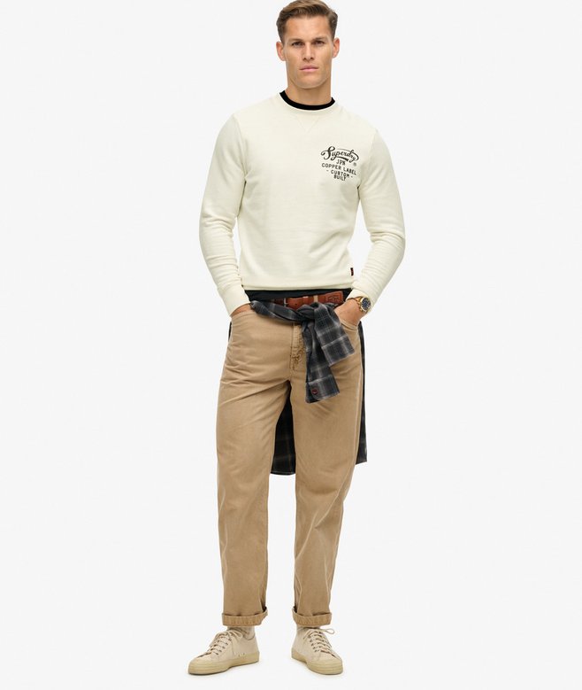 Superdry Copper Label Graphic Crew Sweatshirt