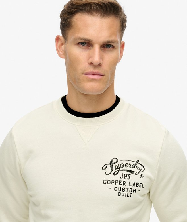 Superdry Copper Label Graphic Crew Sweatshirt