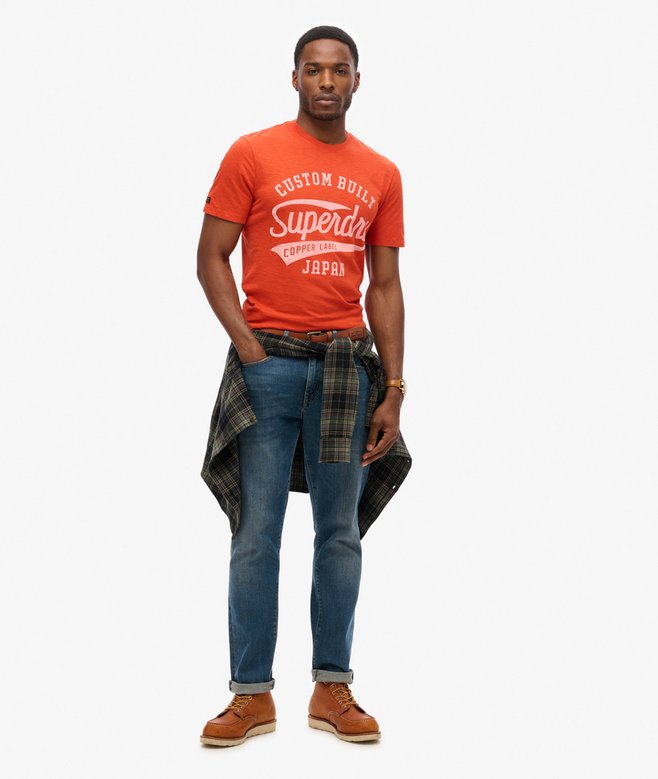 Superdry Copper Label Script T-Shirt