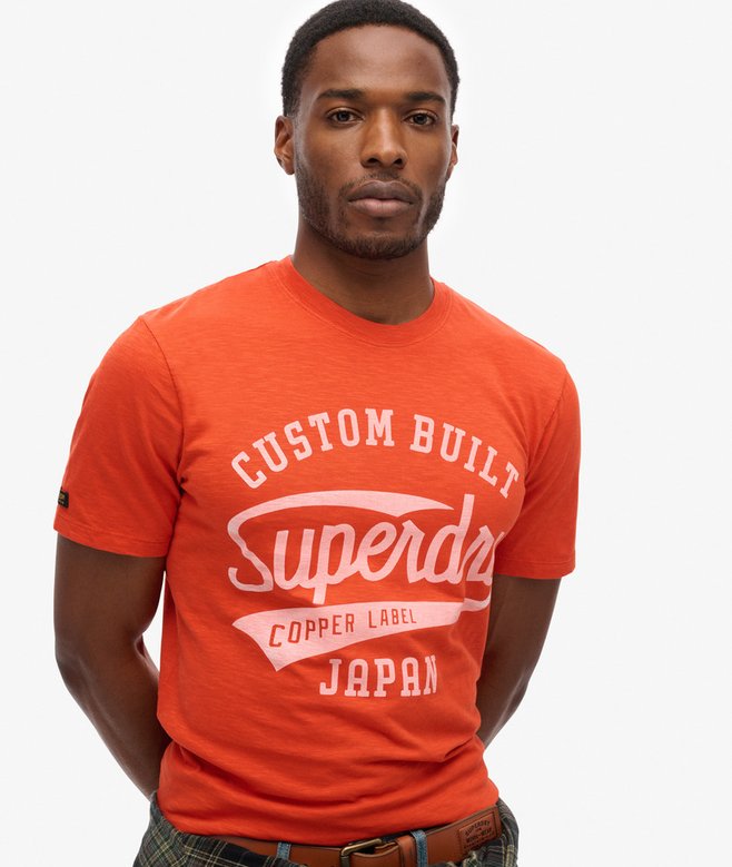Superdry Copper Label Script T-Shirt
