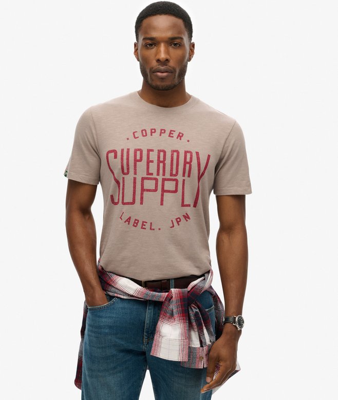 superdry Copper Label Workwear T-Shirt