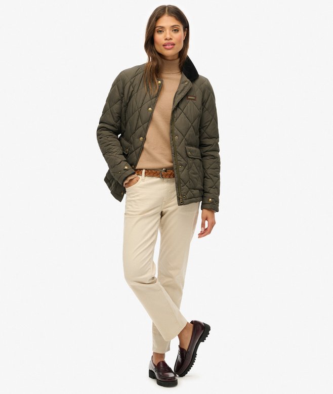 Superdry Cord Trimmed Liner Jacket