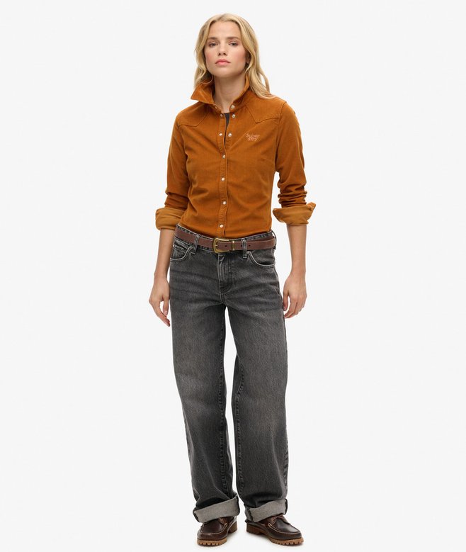 Superdry Cord Western Shirt