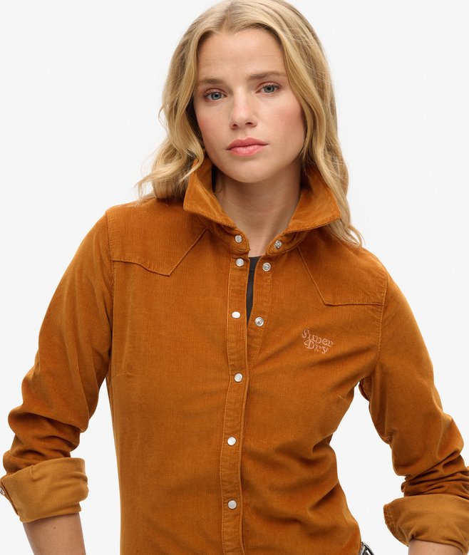 Superdry Cord Western Shirt