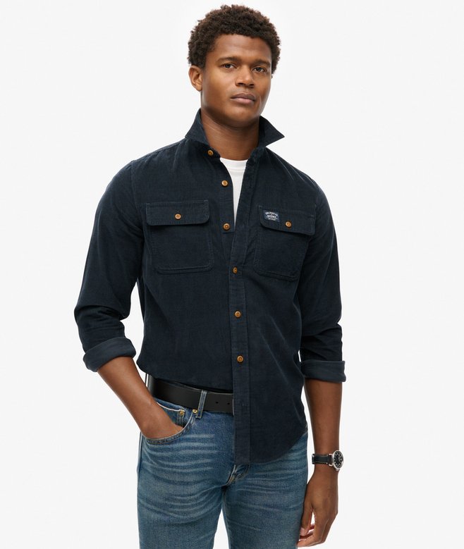 superdry Corduroy Workwear Shirt