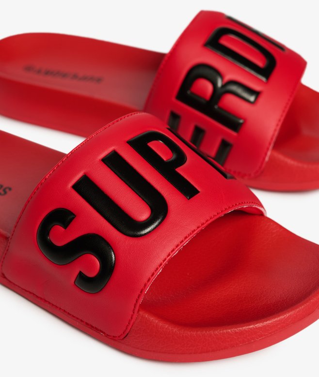 Superdry Core Graphic Pool Sliders