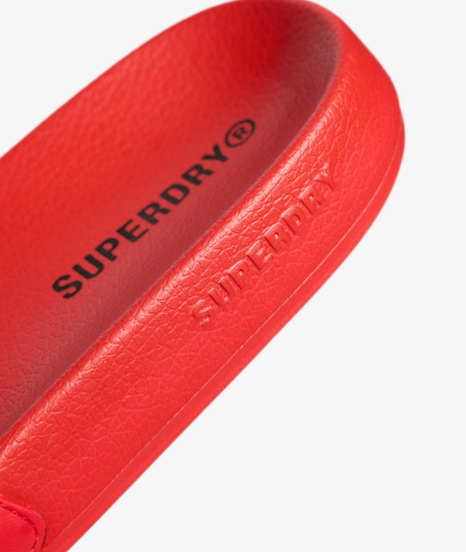 Superdry Core Graphic Pool Sliders