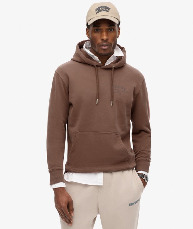 superdry Core Logo City Loose Fit Hoodie