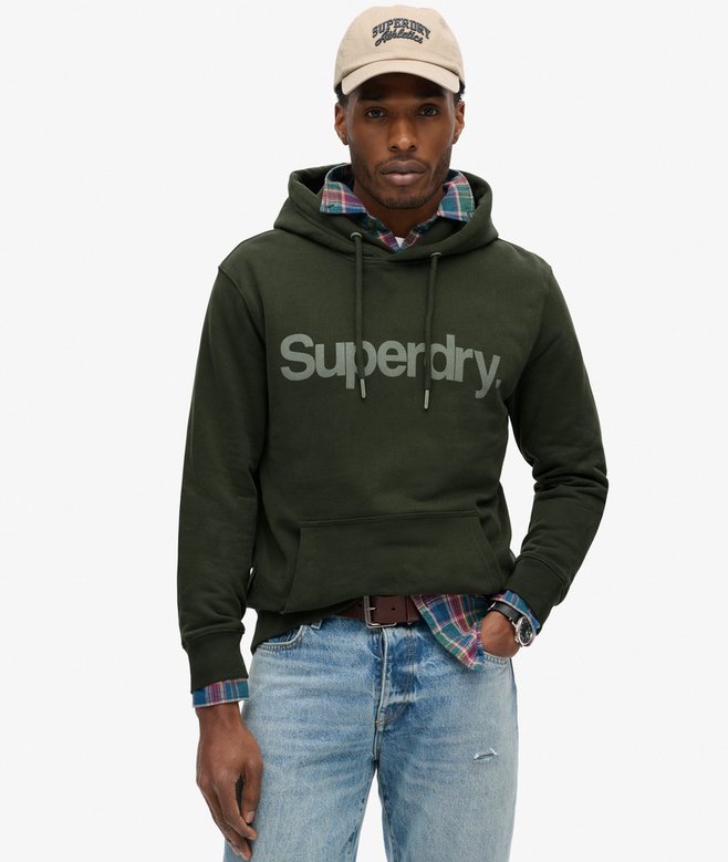 superdry Core Logo City Loose Fit Hoodie