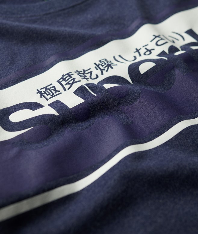 Superdry Core Logo Stripe T-Shirt