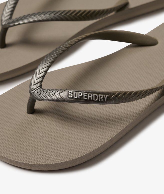 Superdry Core Metallic Flip Flops
