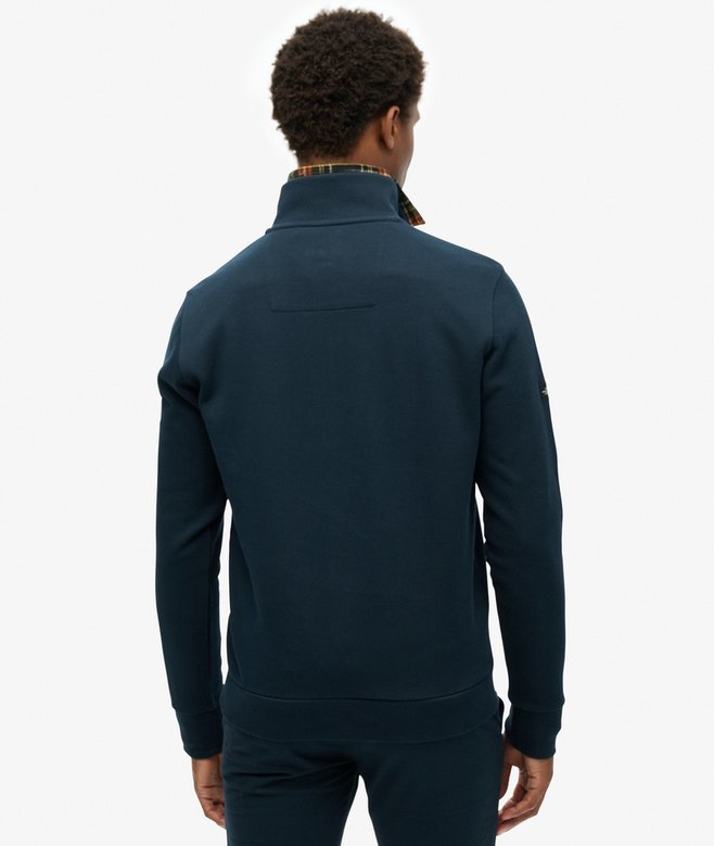 Superdry Core Pique Half Zip Sweatshirt