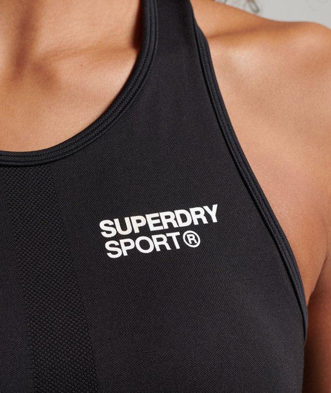 Superdry Core Seamless Mid Impact Bra