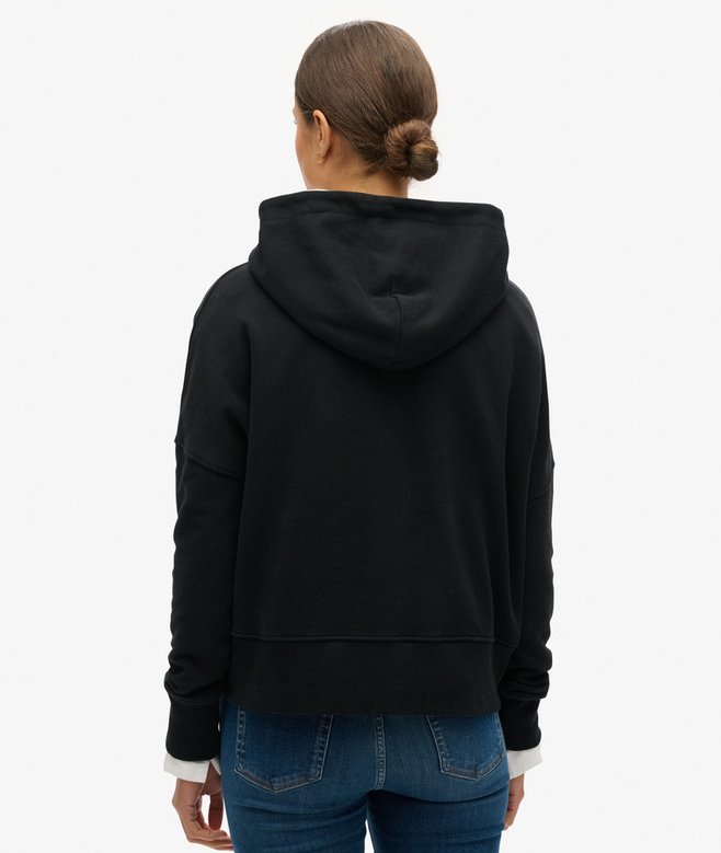 Superdry Core Sport Crop Box Hoodie