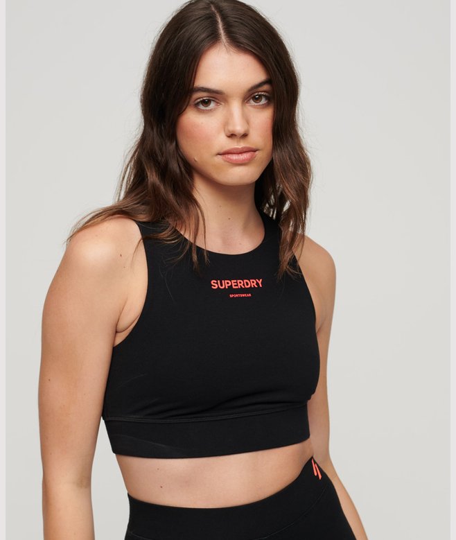 superdry Core Sports Bra Top