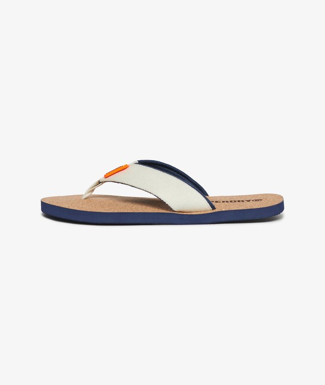 Superdry Cork Graphic Flip Flops