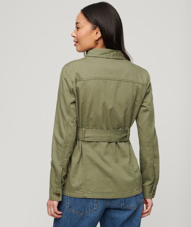 Superdry Cotton Belted Safari Jacket
