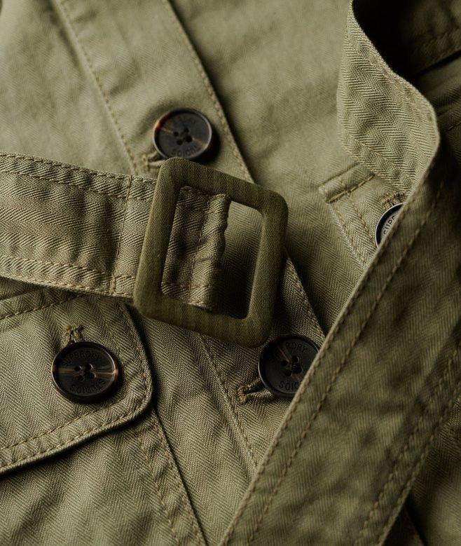 Superdry Cotton Belted Safari Jacket